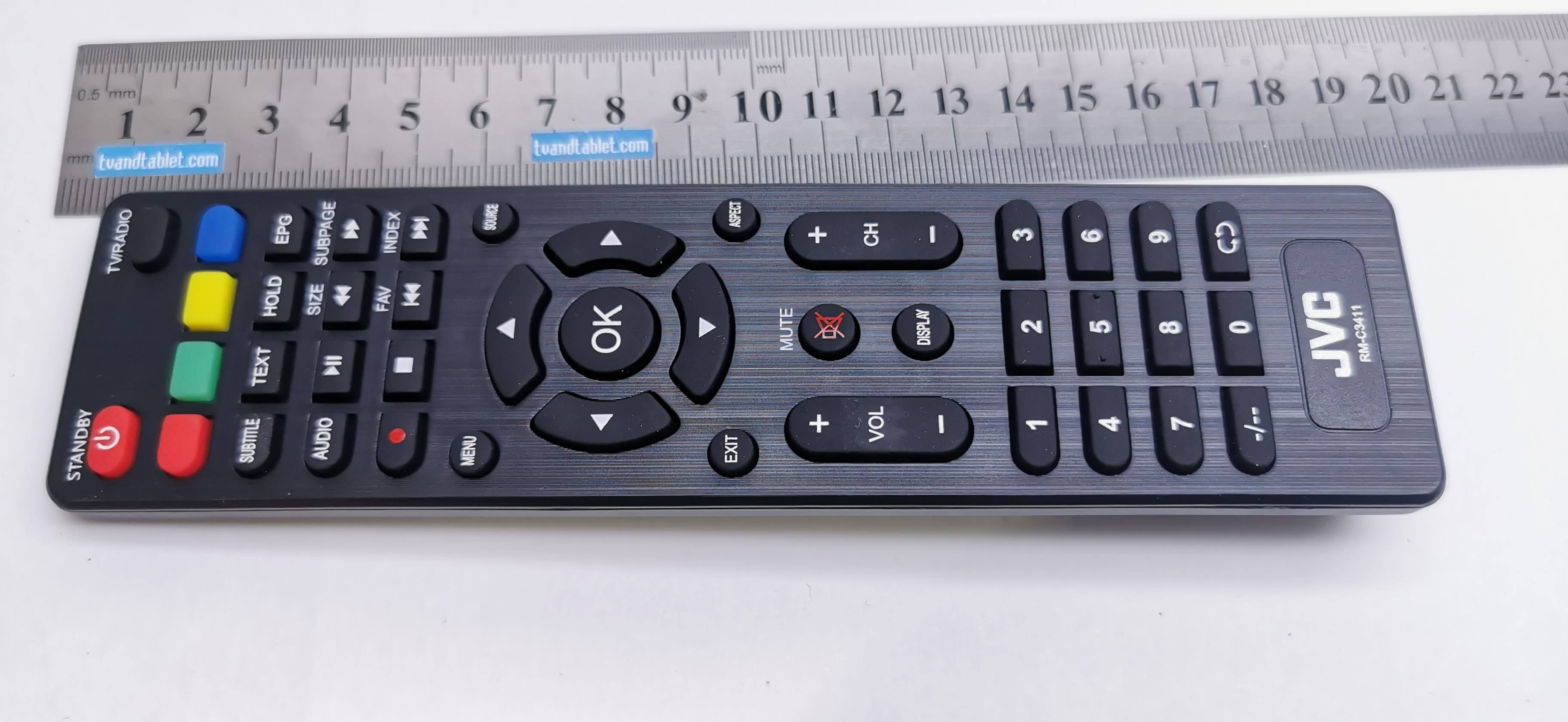 TELE COMMANDE REMOTE POUR TV JVC RM C3411 EUR 39 99 PicClick FR