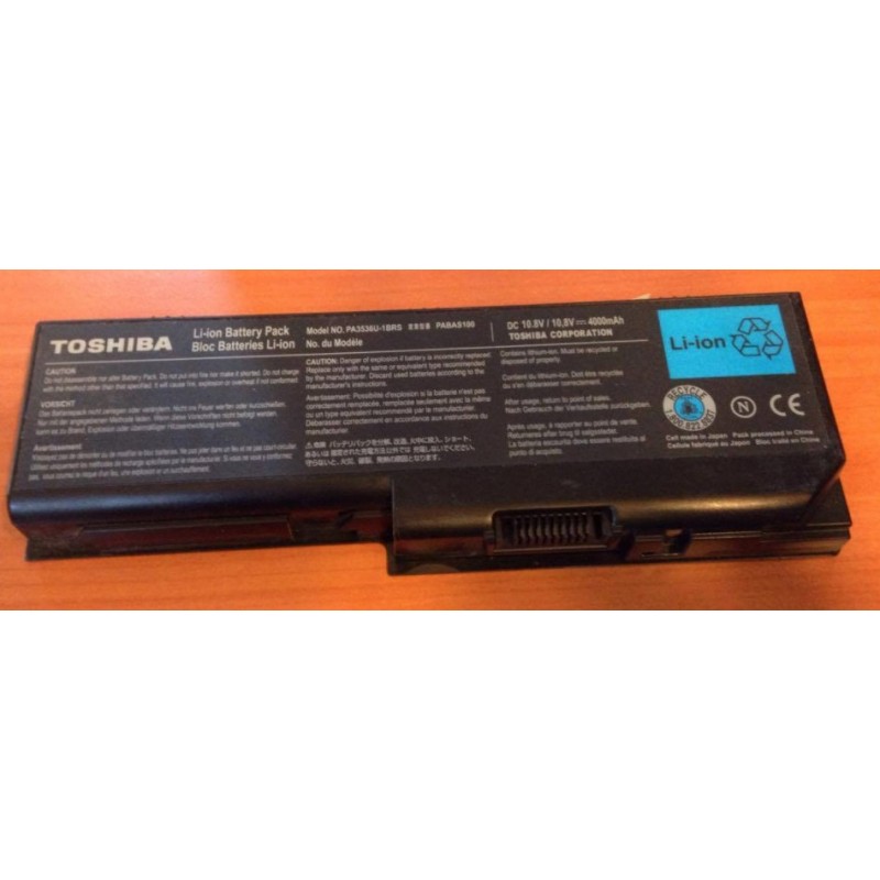 Original Battery Toshiba PA3382U-1BRS PA3384U-1BAS A60 A65