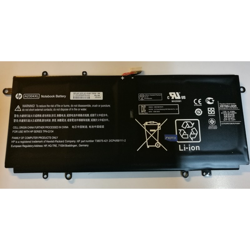 Original Batterie Dell Latitude D410 Y6142