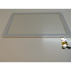 blanc: ecran tactile touchscreen digitizer Polaroid MIDB148PCE51.112 tablette