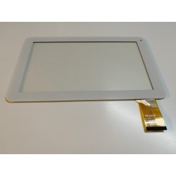 blanc: ecran tactile touchscreen digitizer Polaroid MID0948