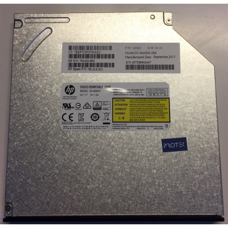 graveur Data HP Hewlett-Packard DVD  Write SN-208 HP 20 All in One PC TPC-P035 20-2331nf