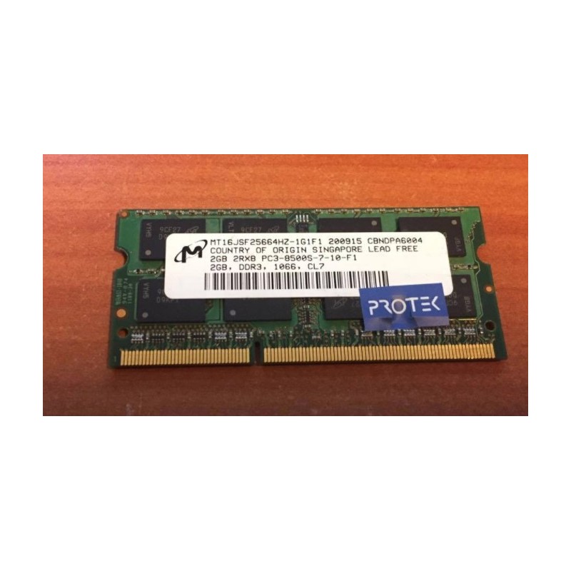 Micron DDRIII 2Gb PC3-8500S-7-10-B1