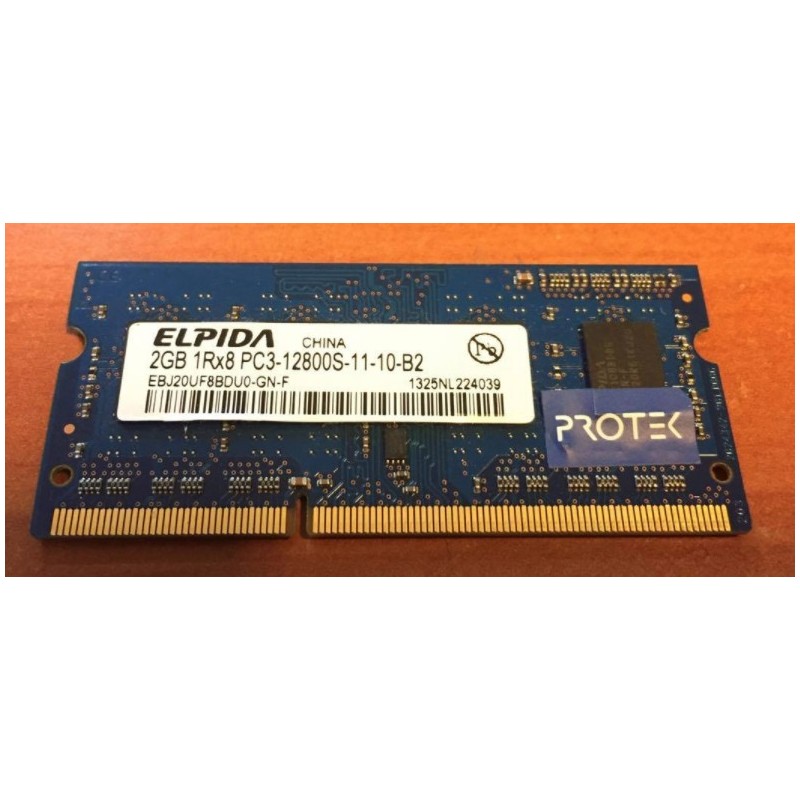 ELPIDA barrette memoire portable DDRIII 4Gb PC3-12800S EBJ40UG8BBU0-GN-F