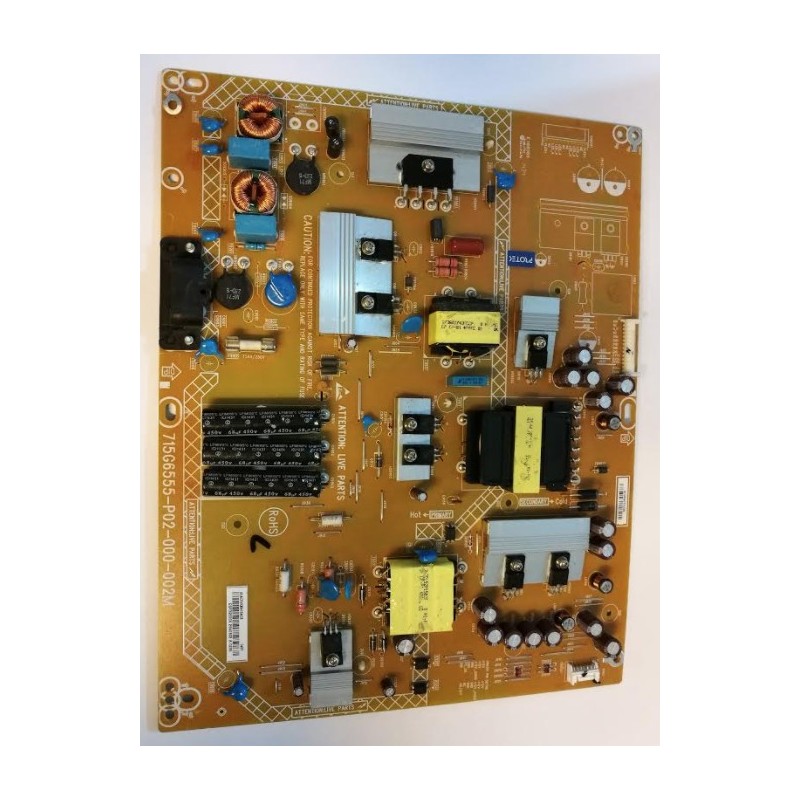 PSU board carte alimentation TV 715G6555-P02-000-002M