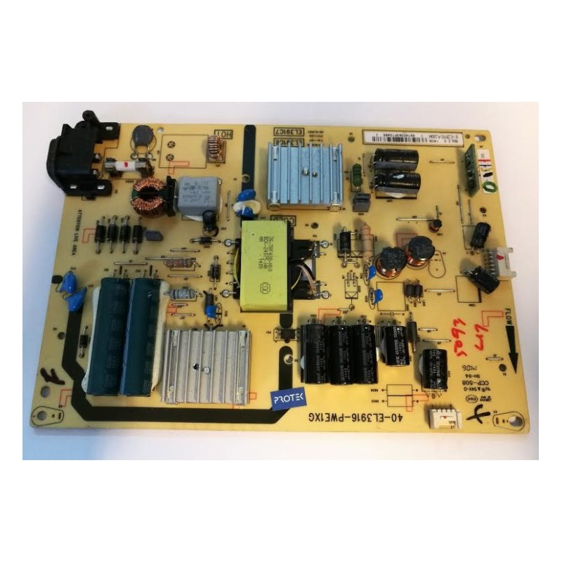 PSU board carte alimentation TV 40-EL3916-PWE1XG