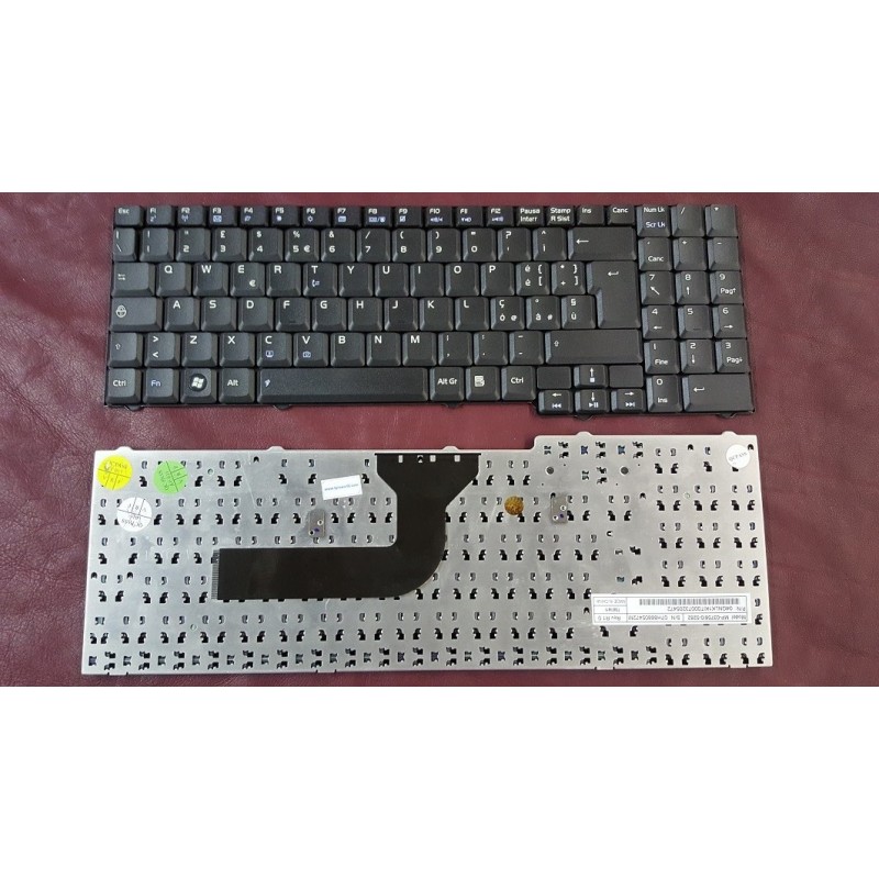 Clavier Keyboard ASUS G73 0KN0-E03BE03 9J.N2JB2.J1A