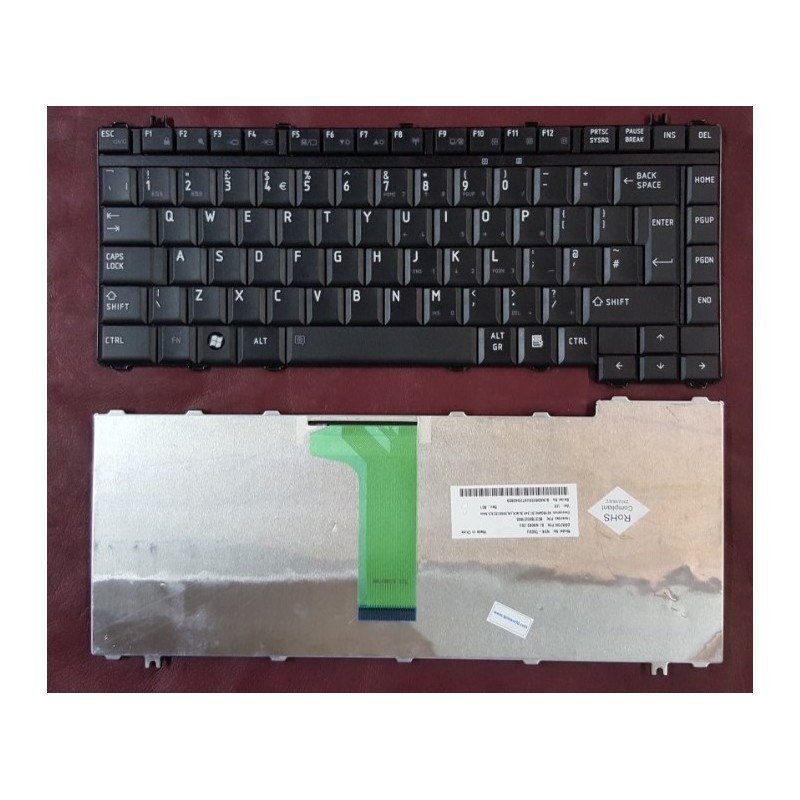 Keyboard Clavier Francais AZERTY Toshiba L850 MP-11B56F0-9301 blanc white