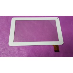 Blanc: ecran vitre tactile tablette Storex EzeeTab 7Q12-S