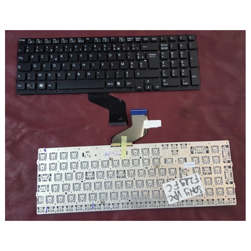 Keyboard Clavier Francais AZERTY SONY SVF13A, 13N 149267221FR 9Z.NABBQ.30F