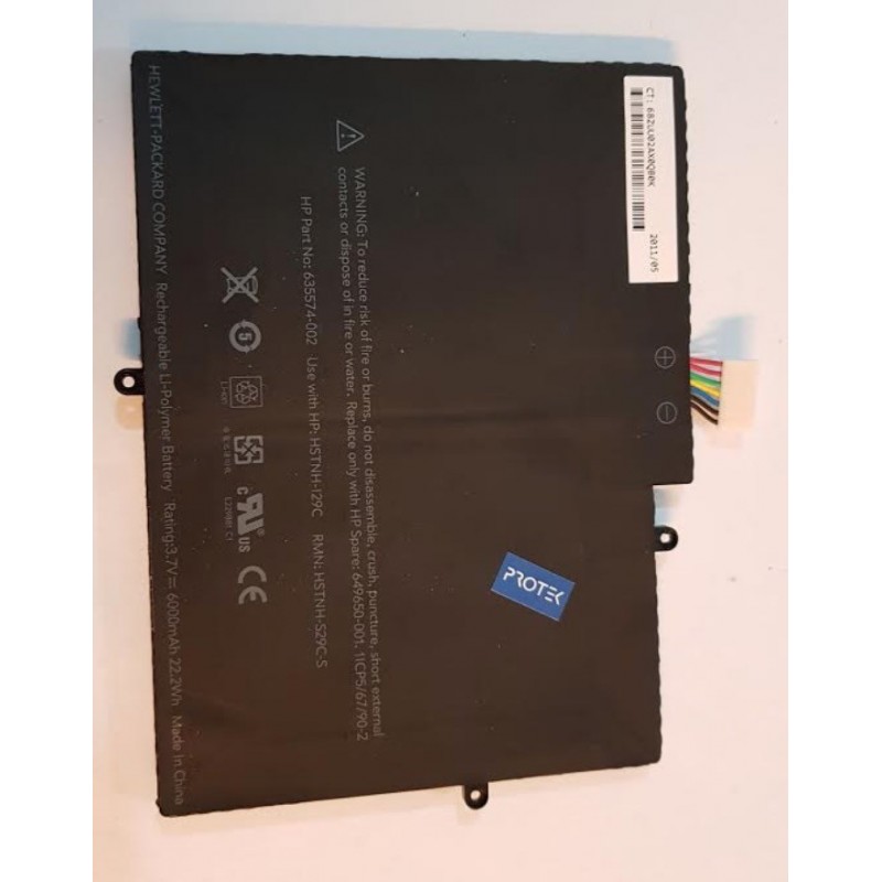 Battery batterie tablette tablet HP Touchpad 9.7 635574-002 HSTNH-I29C 1ICP5/67/90-2