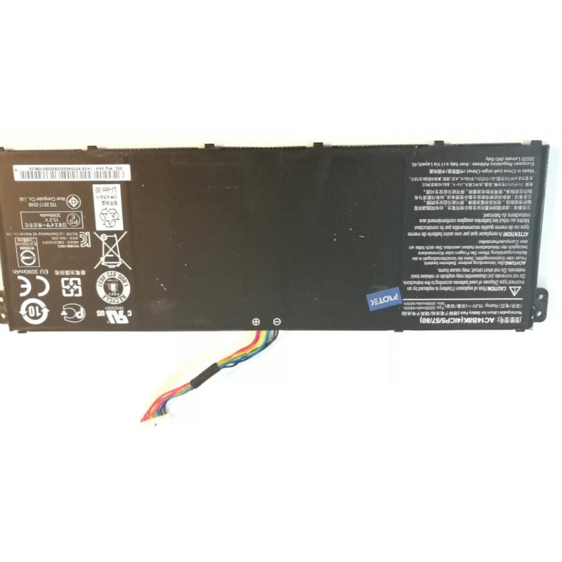 Batterie battery PC portable Acer aspire r3-131t n15w5 AC14B8K(4ICP5/57/80)