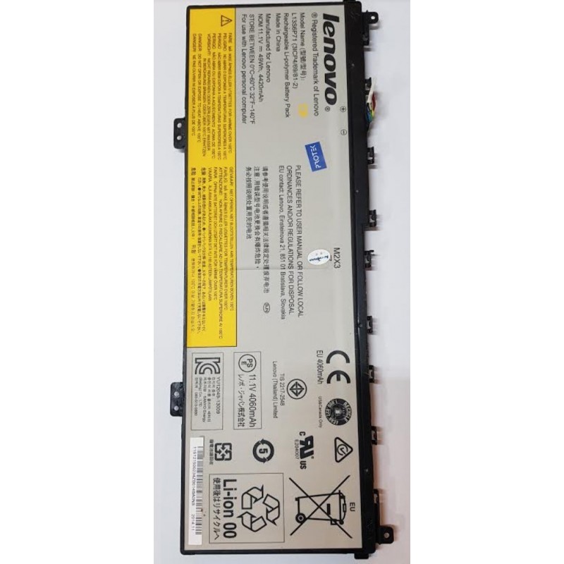 Battery batterie portable laptop Lenovo Yoga 2 13" L13S6P71 3ICP4/69/81-2