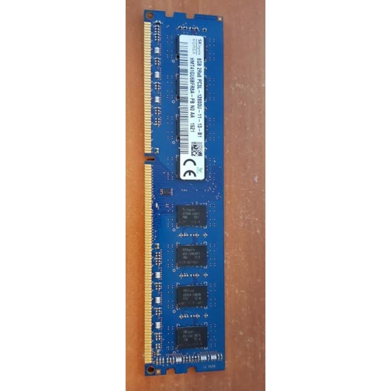 Barette memoire memory ram DDR3L 8Gb PC3L-12800U-11-13-B1