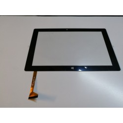 noir: ecran tactile touchscreen digitizer Thomson THBK1-10.32WIN modèle Win10