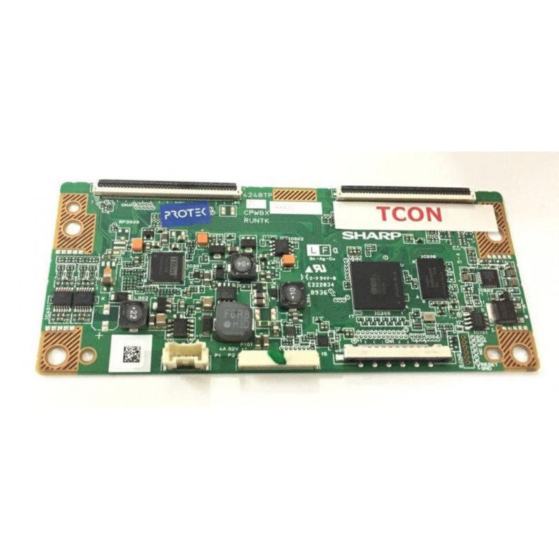 TCON Board Carte TV SHARP CPWBX 9XA02 RUNTK