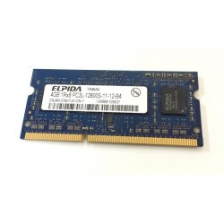 Barette memoire memory DDRIII ELPIDA 4G PC3L-12800S-11-12-B4