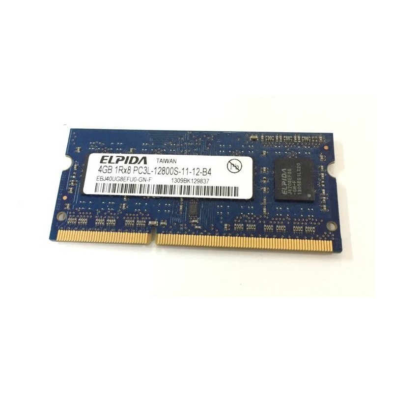 Barette memoire memory DDRIII ELPIDA 4G PC3L-12800S-11-12-B4