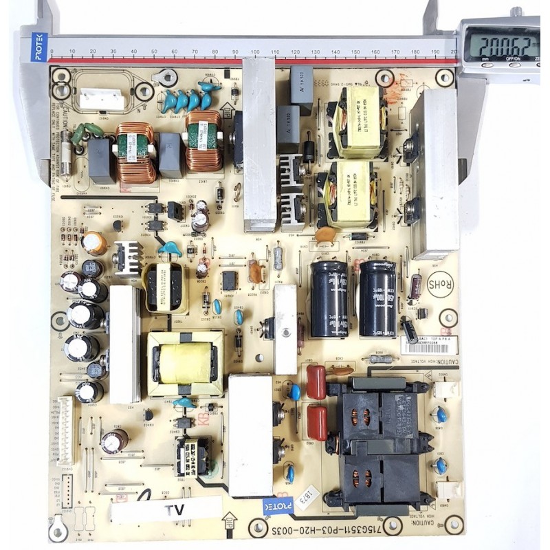 PSU board carte alimentation TV PHILIPS 715G3511-P03-H20-003S