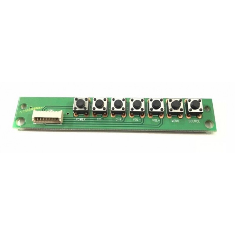 Button power TV Brandt B1611HD LED LE156S86T 1.30.8.09001501R