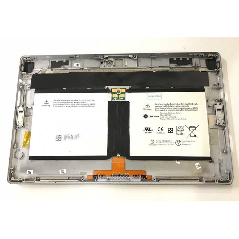 Battery batterie portable laptop avec cache SURFACE RT X880005-003 X870749-007