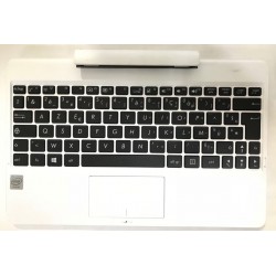 Keyboard clavier BLANC portab laptop ASUS T100TAF