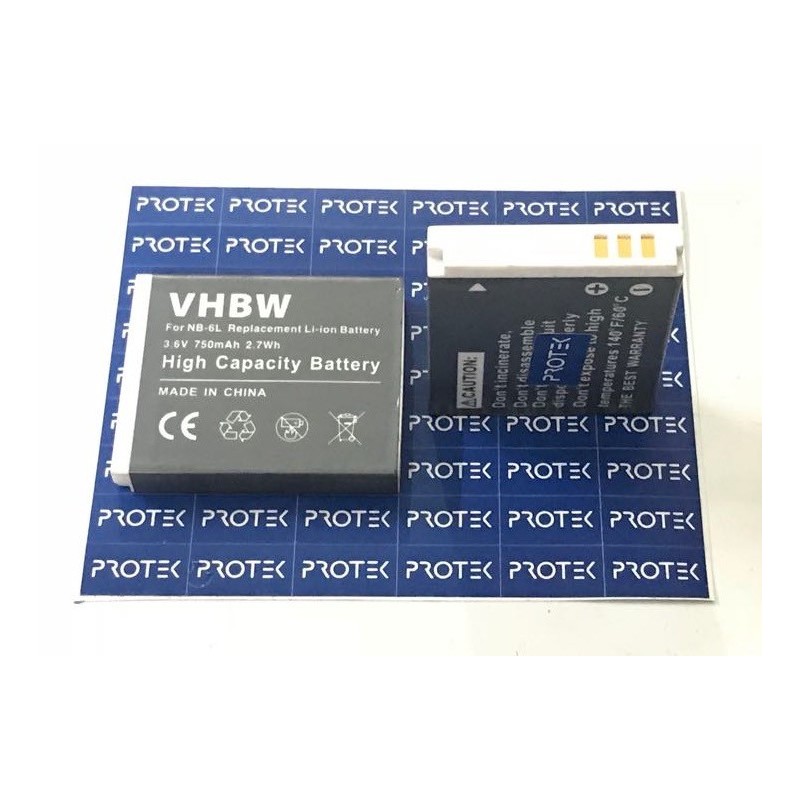 Battery batterie camera VHBW NB-6L 3.6V 750mAh
