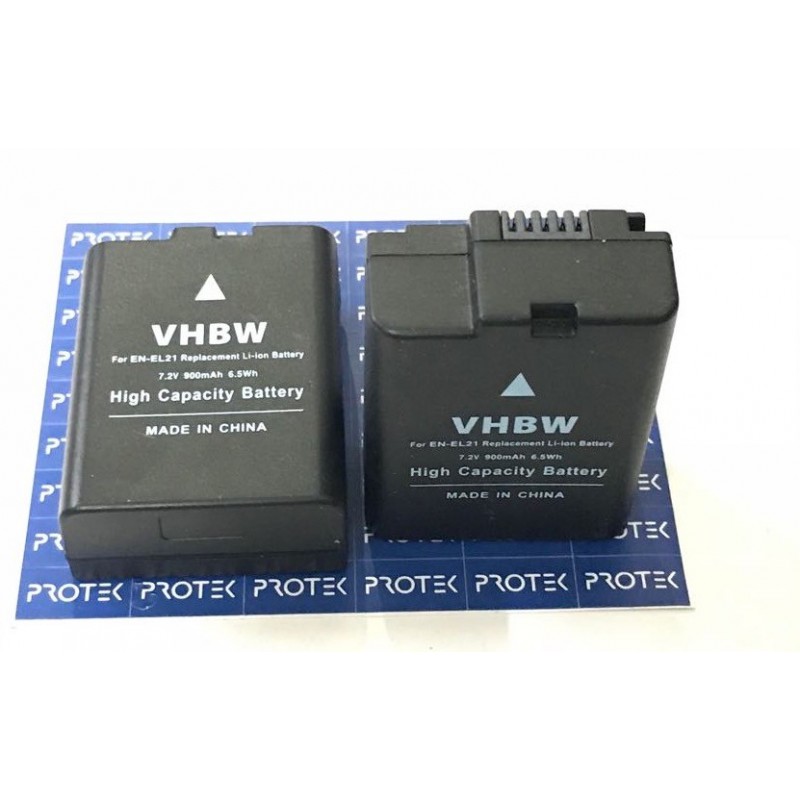 Battery batterie camera VHBW EN-EL21 7.2V 900mAh