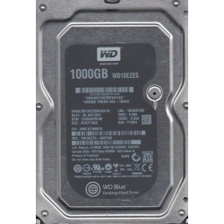 Disque dur destop HDD hard disk drive Wester Digital Blue Desktop WD10EZEX 3.5" 1 To SATA 6Gb/s 64 Mo 7200RPM  64 cache