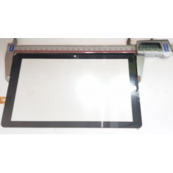 noir: ecran tactile touchscreen digitizer Polaroid Logicom T-96s10563