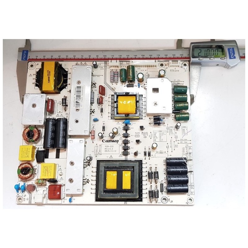 PSU board carte alimentation TV SCHAYB LORENZ LD65-D08MFHB KW-PLE650201F