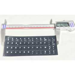 Autocollant étiquette AZERTY français pour clavier pc portable
