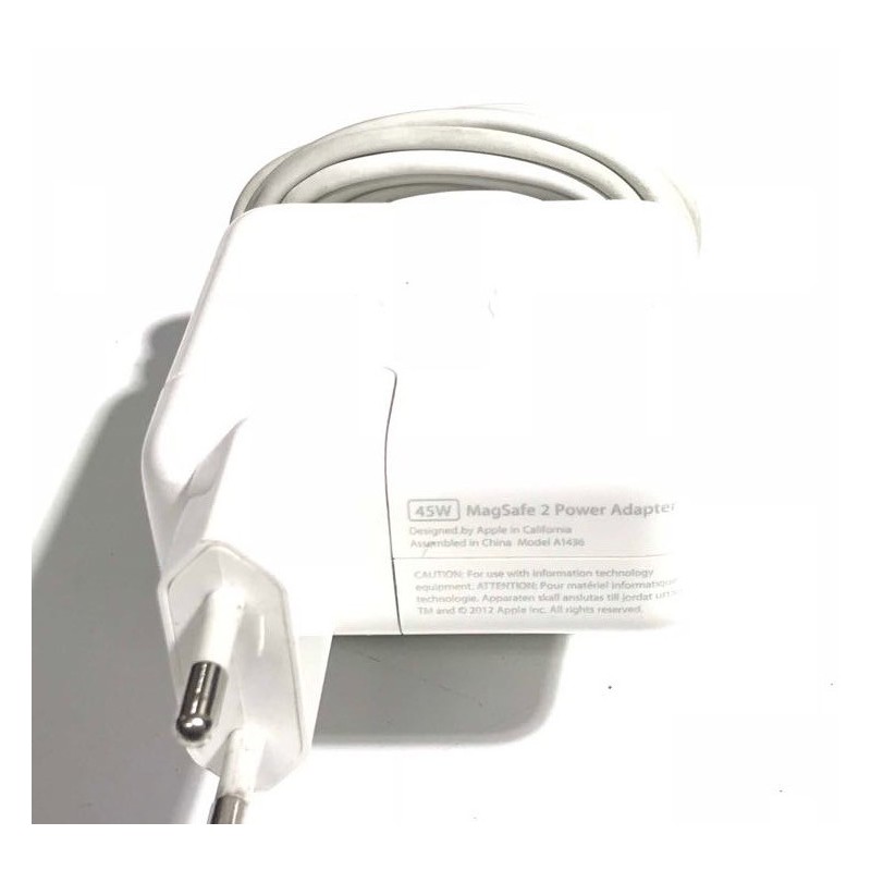Chargeur Macbook 45w Magsafe 2 A1436 14.85V 3.05A 2012 2013 2014 2015 2016 2017 2018