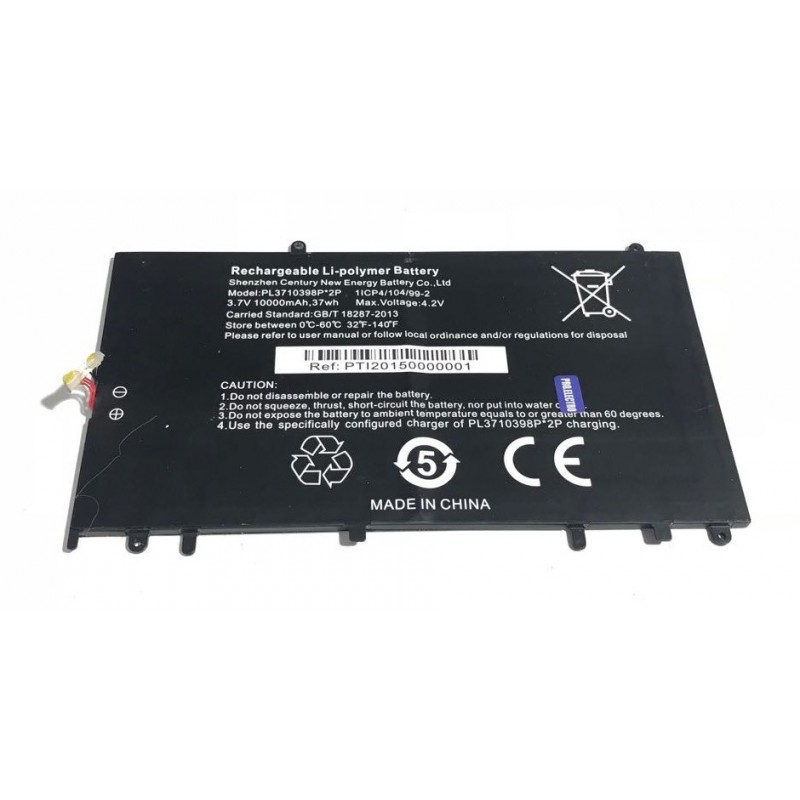 Battery batterie portable laptop ARCHOS 140 Cesium AC140CE PL3710398P*2P 1ICP4/101/99-2