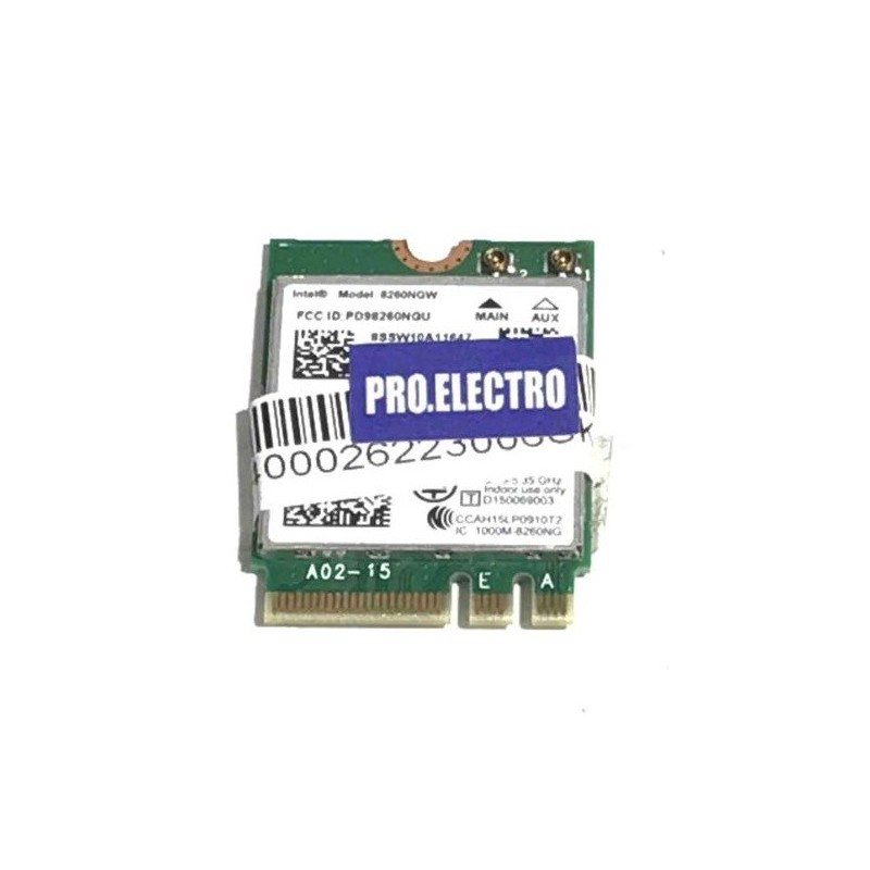 Card wireless laptop portable LENOVO Flex 3-1570 PEAQ PNB T2015-I5B1 360 8260NGW