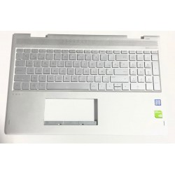 Keyboard clavier portab laptop HP ENVY x360 15-bp002nb 490.0BX07.0P1A 920216-A41