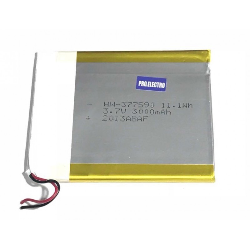 Battery batterie tablette tablet ORDYNO 7" KIDS Blue 20130FBE23 HW-377590 3.7V 3000mAh 11,1Wh