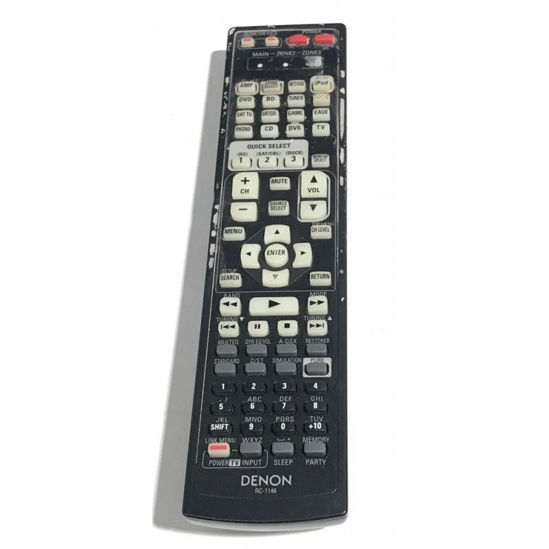 Tele-commande Remote pour DVD DENON RC-1146 3250BN0-000-R