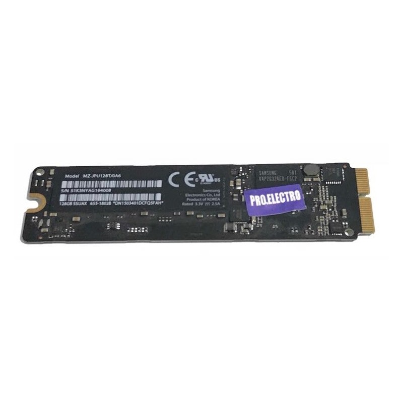 SSD Disque dur pour apple MACBOOK AIR 2013 128Gb 655-1802B