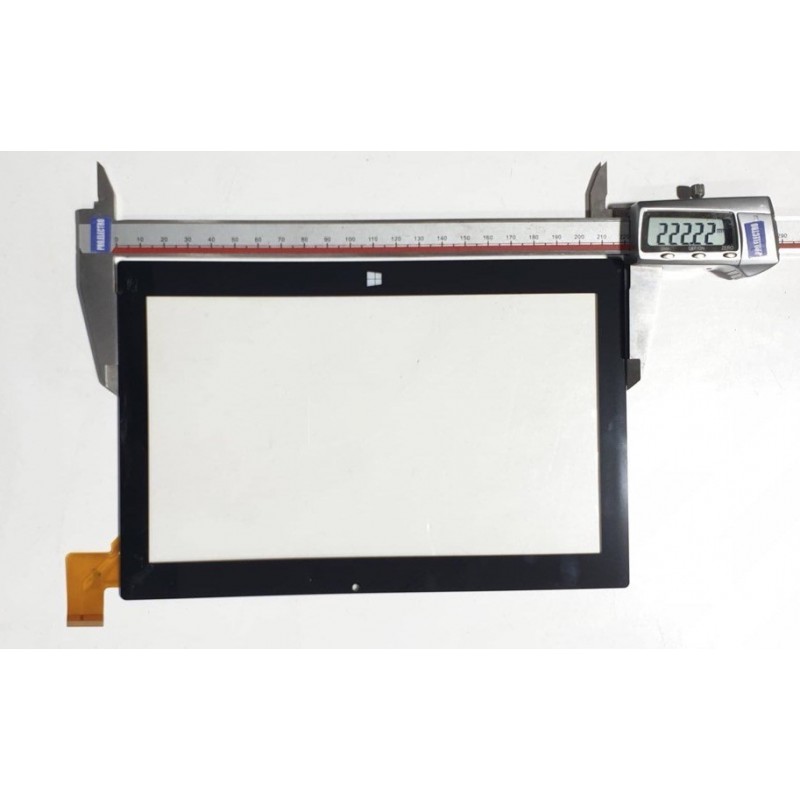 blanc: ecran tactile touchscreen digitizer 9" thomson hero9a-1bk32