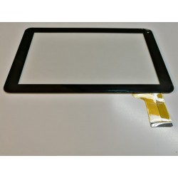 noir: ecran tactile touchscreen digitizer Polaroid MID0944AU002.133 MID0944AU