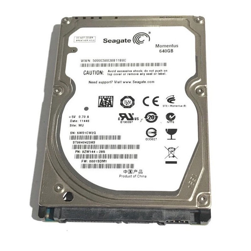 Disque dur 2.5" Hard disk drive HDD Seagate 640gb 9ZW144-285