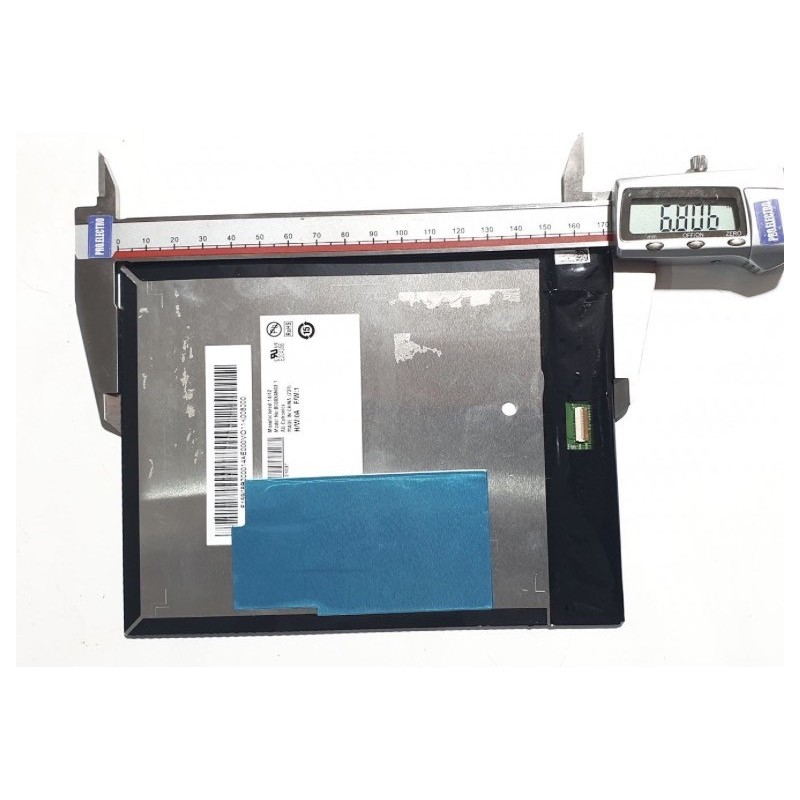 Completed LCD+tactile noir dalle Lenovo A7-30 A7-30HC with frame