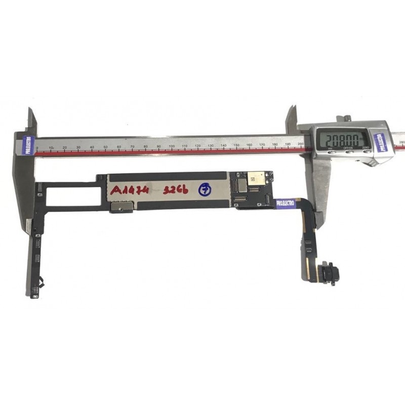 NOIR Motherboard Carte Mere IPAD AIR air A1474 32Gb manque bouton HOME 821-1716-A