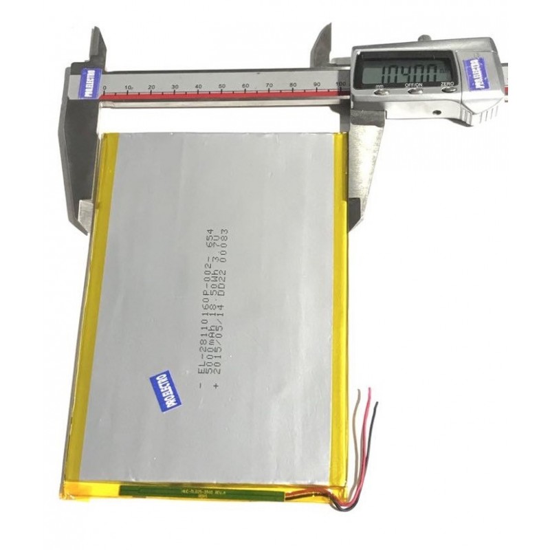 Battery batterie EL-28110160P (155x104mm) 3.7V 5000mAh