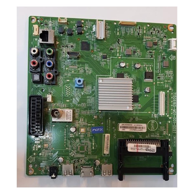 Motherboard TV PHILIPS 715G6165-M01-001-005T F0A02B14T E88441 MV-05