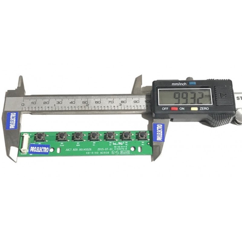 Button power TV JUC7.820.00145526 KB-6160 M2608