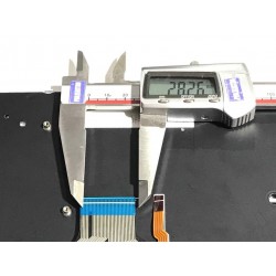 SILVER: Keyboard clavier HP FILIO 1040 G1 G2 90.4LU07.L0f SG-62100-2FA SN8127BL frame backlit