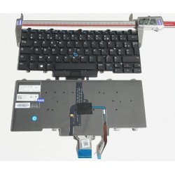 NOIR: Keyboard clavier Dell E5450 E7450 MP-13L86F0J698 PK1313D3B13 0W93F7