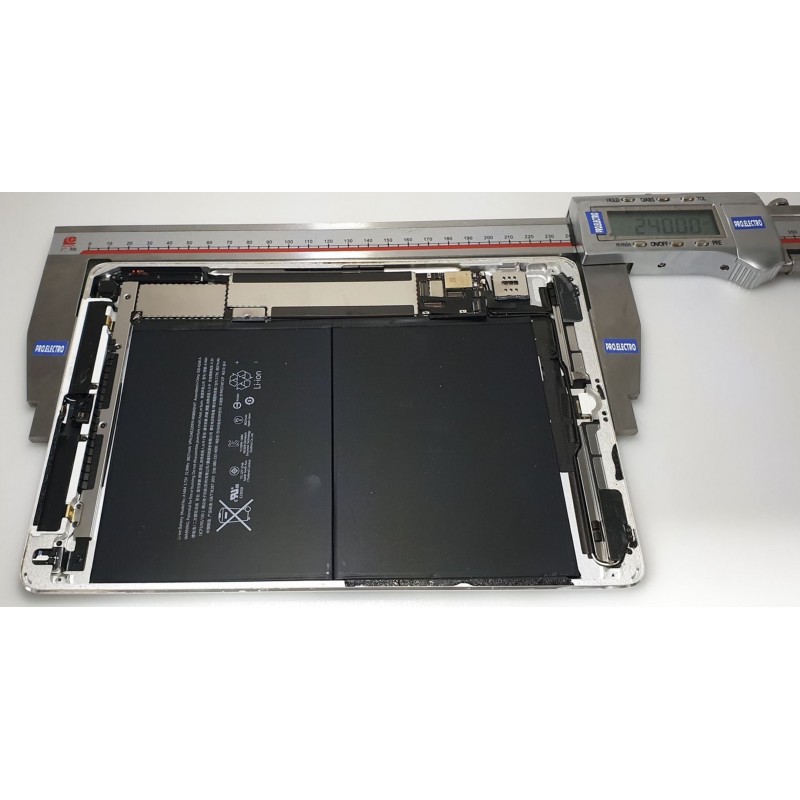 silver Motherboard Ipad Air A1475 cellular wifi 16GB with battery bottom cover